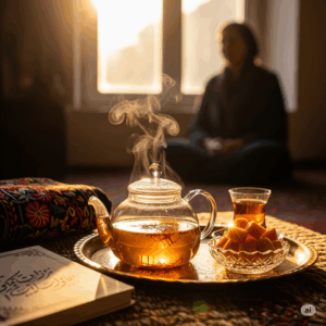 persian saffron tea